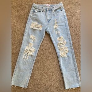 Buddy Love light washed ripped jeans